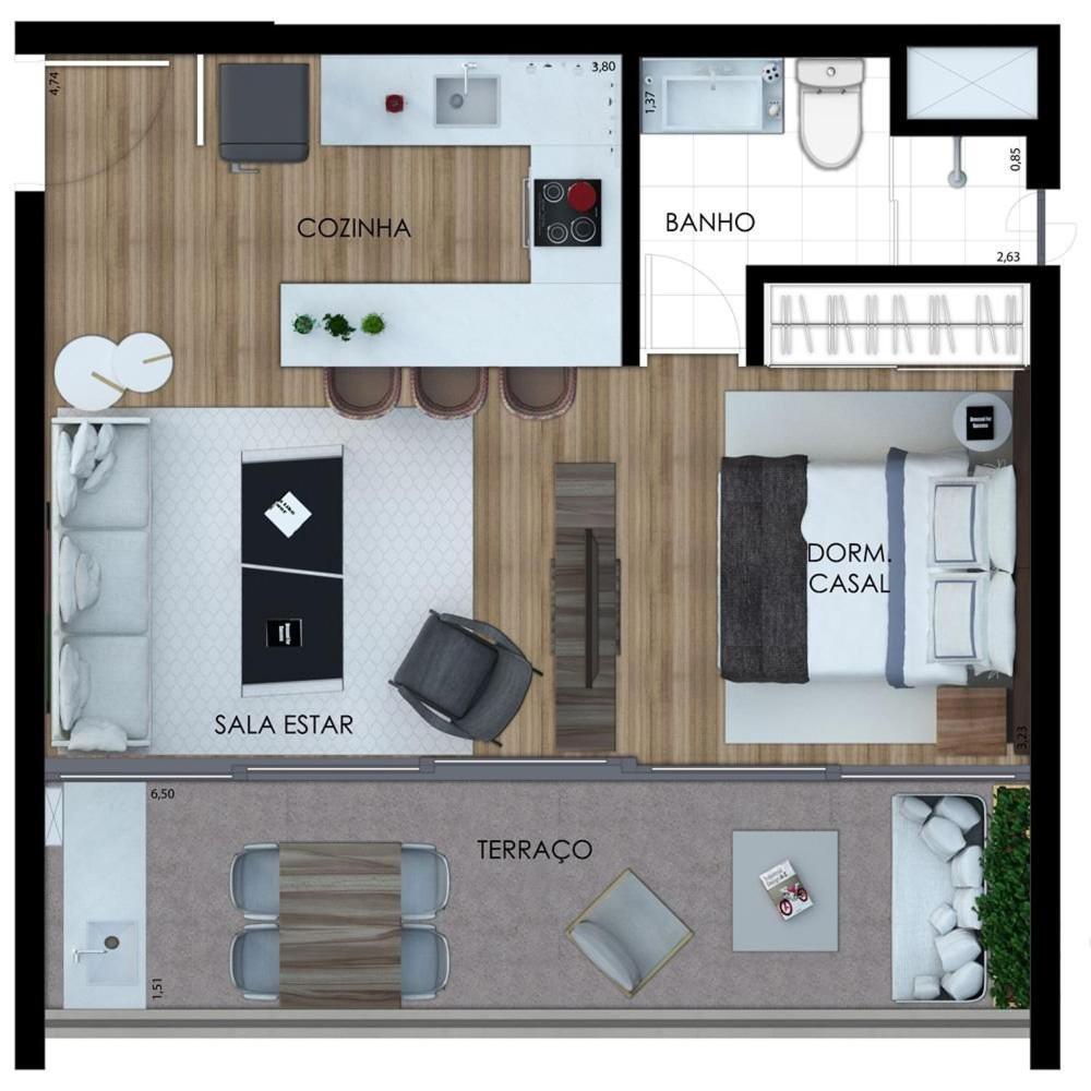 Appartement Huma Klabin à São Paulo Extérieur photo